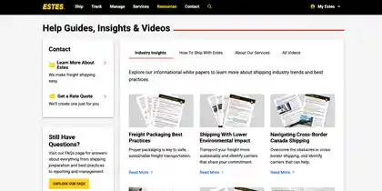 Visit Our Help Guides, Insights & Videos Page